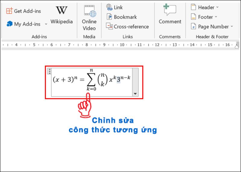 H ng d n c ch vi t c ng th c trong word n gi n d hi u nh t